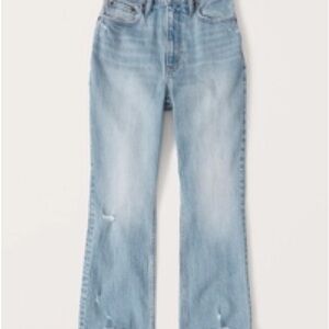 Abercrombie Curve Love Ultra High Rise Kick Flare Jeans